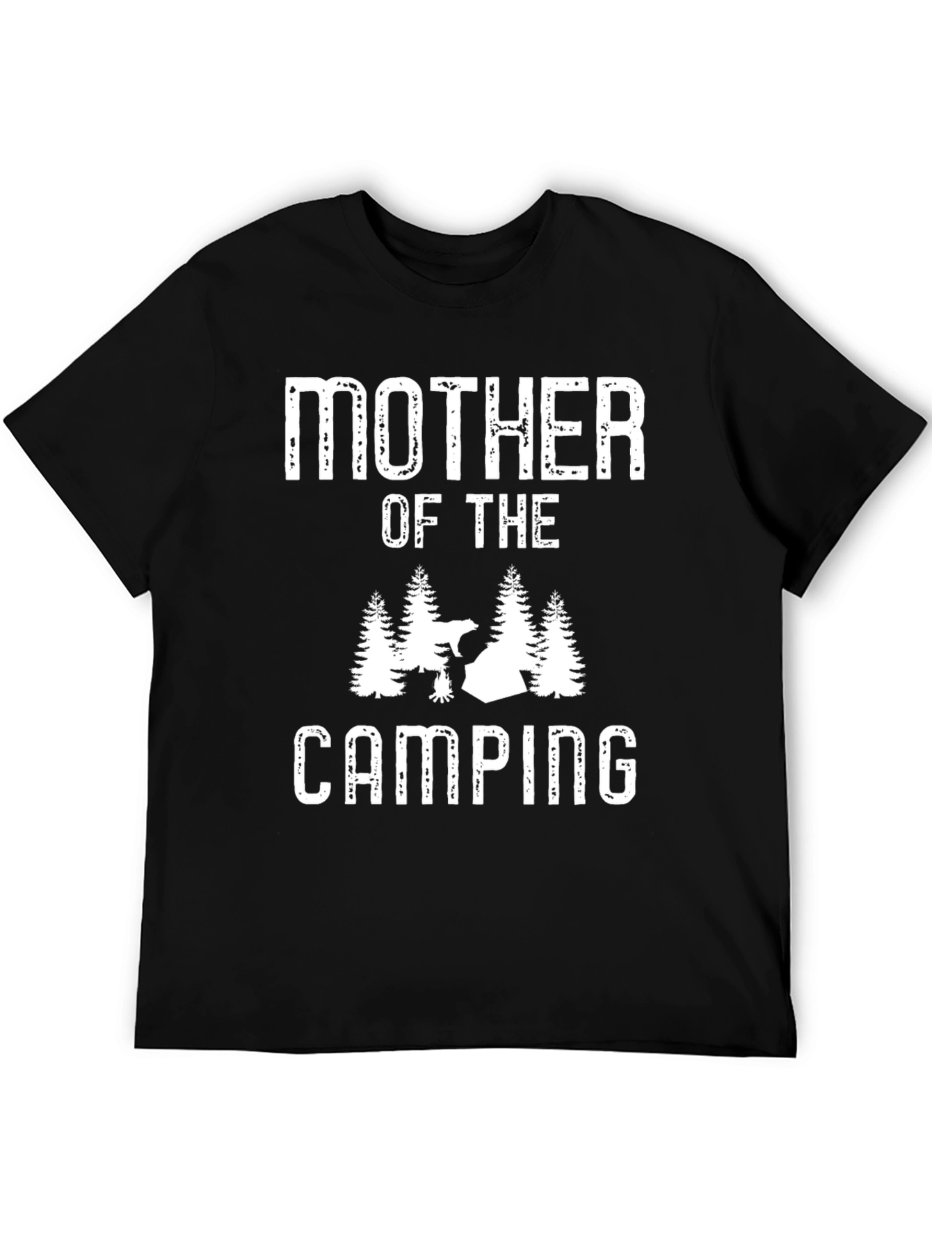 Mother of the Camping T-Shirt - Black
