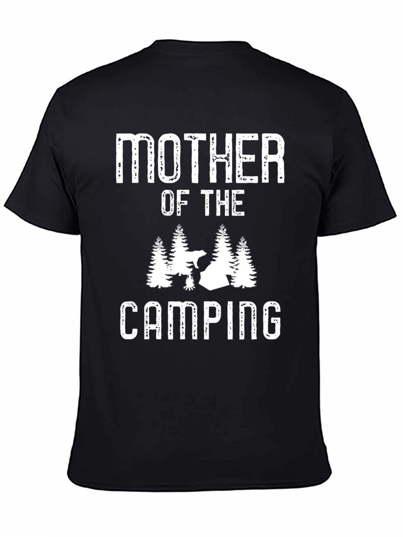 Mother of the Camping T-Shirt - Black