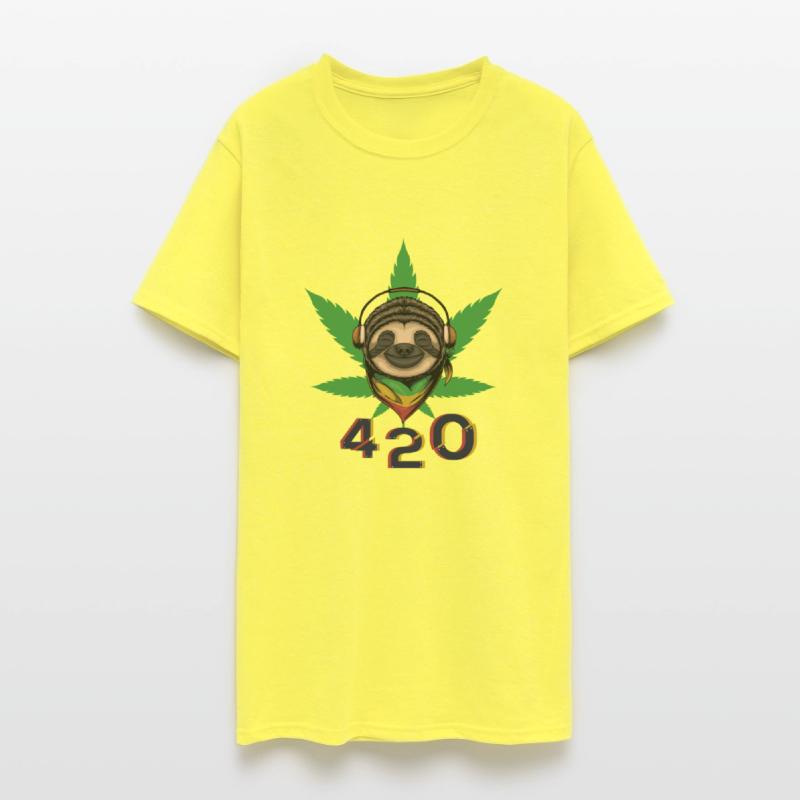 Weed Marjuana sloth 420 pro cannabis stoner high