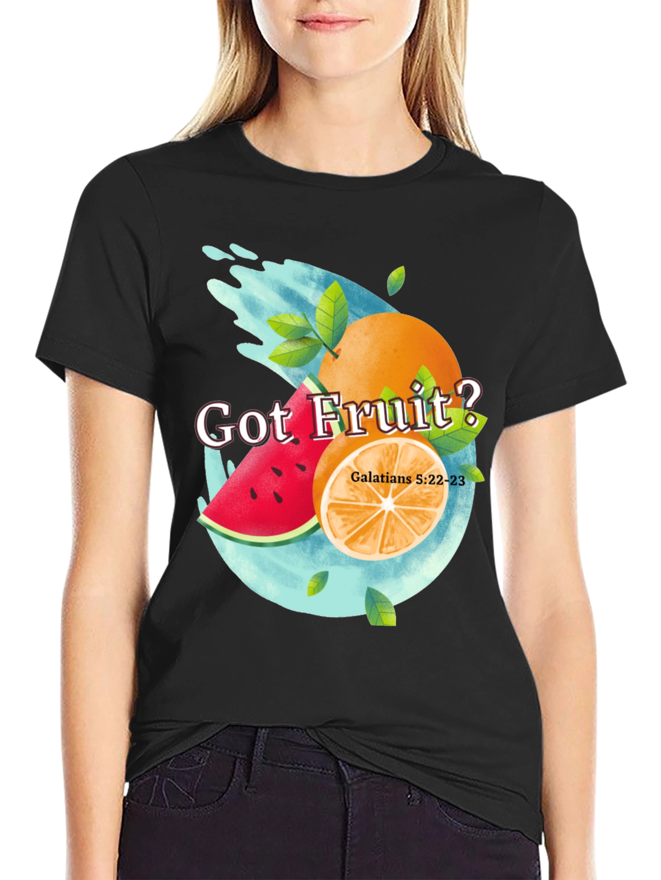 Got Fruit? Graphic T-Shirt - Christian Inspired Design