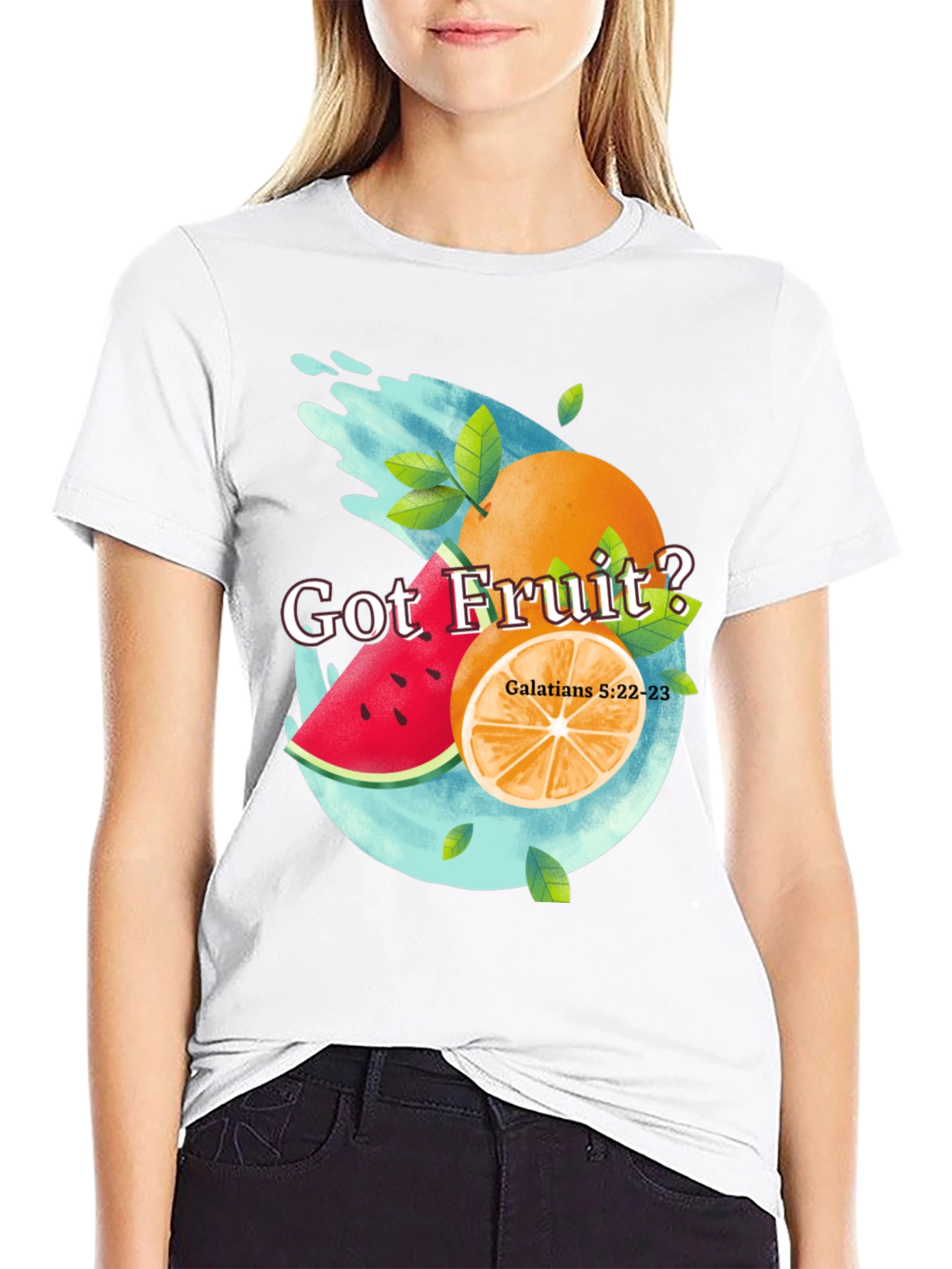 Got Fruit? Graphic T-Shirt - Christian Inspired Design