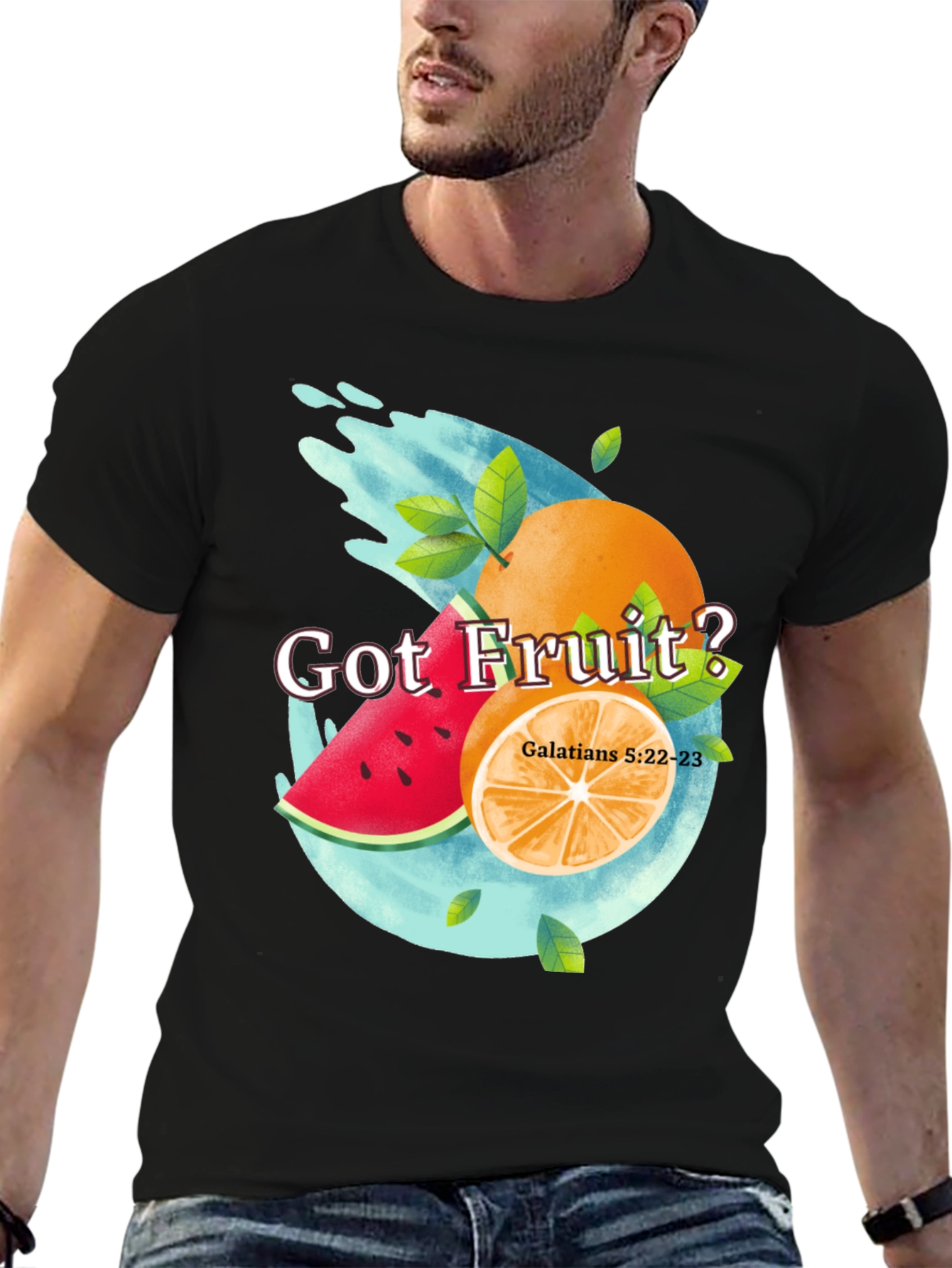 Got Fruit? Graphic T-Shirt - Christian Inspired Design