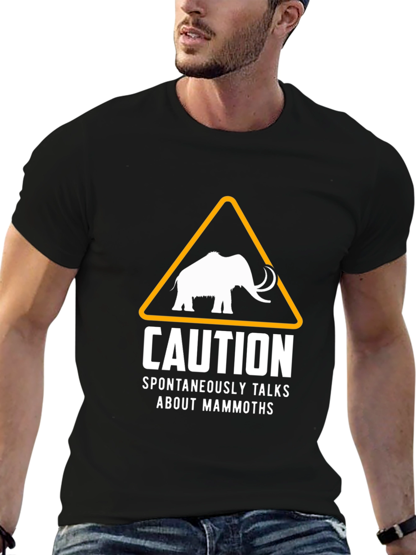 Caution Talks About Mammoths T-Shirt