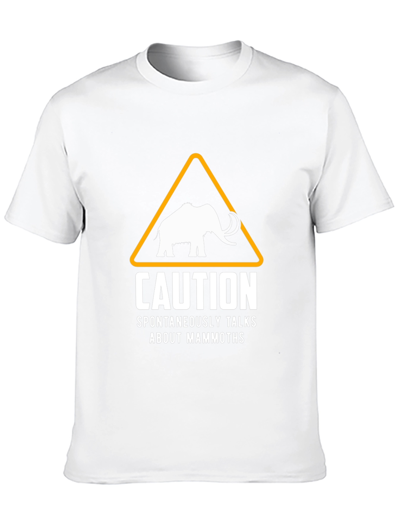 Caution Talks About Mammoths T-Shirt