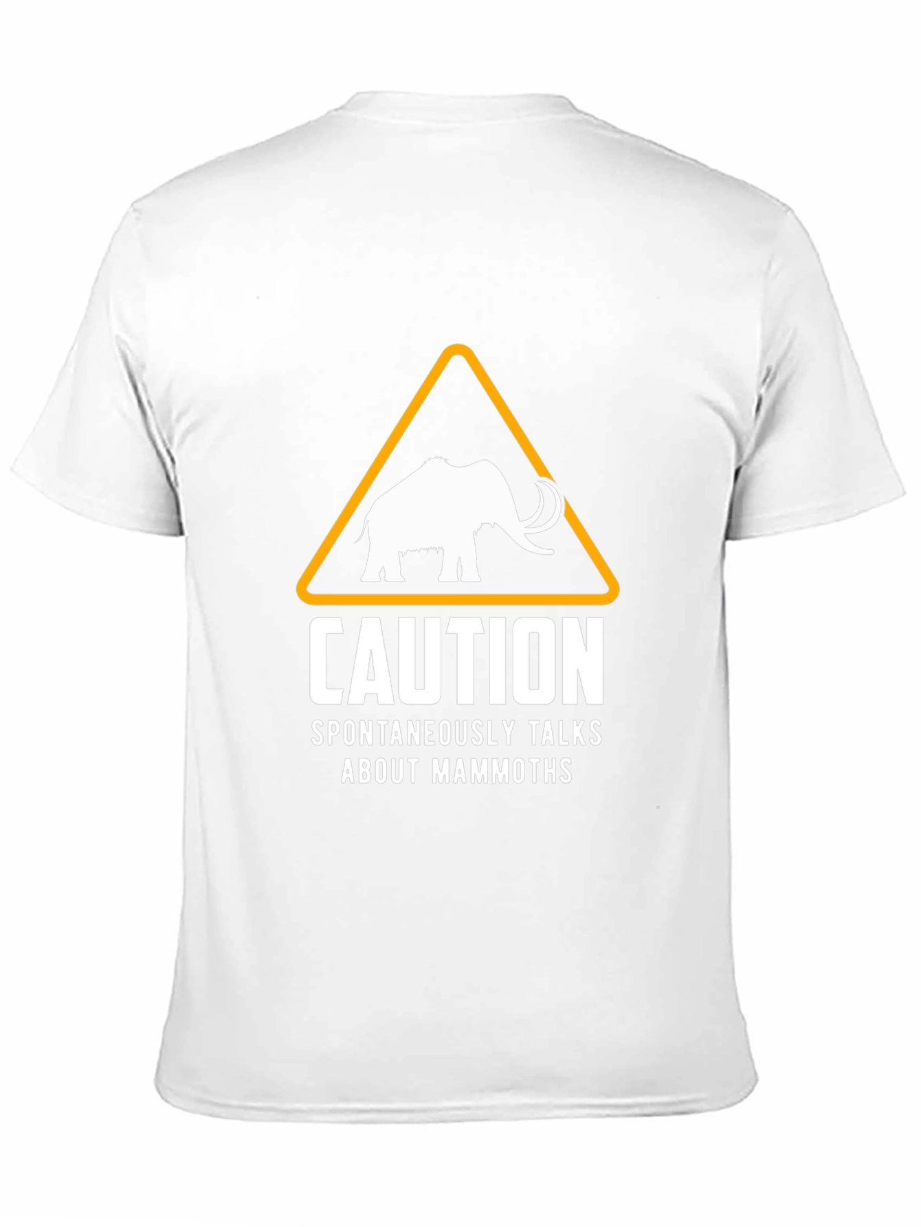 Caution Talks About Mammoths T-Shirt