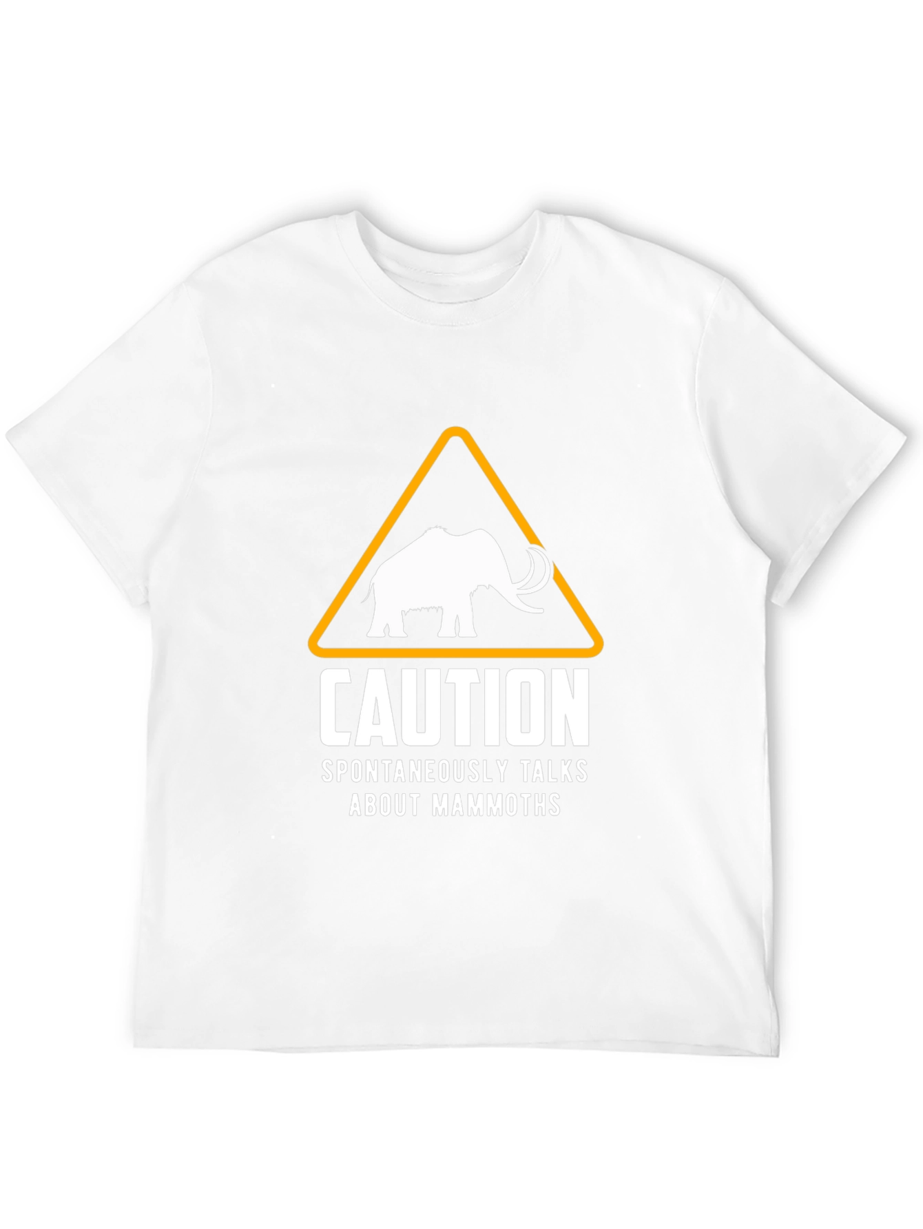 Caution Talks About Mammoths T-Shirt