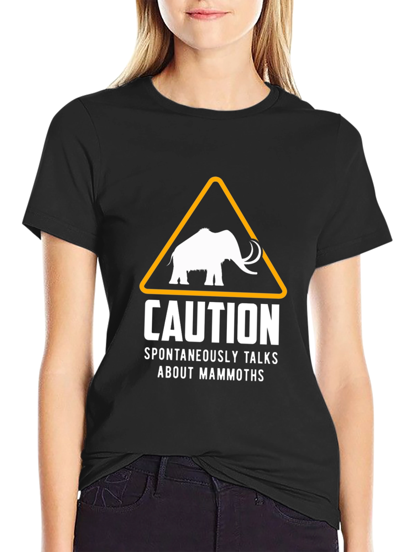 Caution Talks About Mammoths T-Shirt