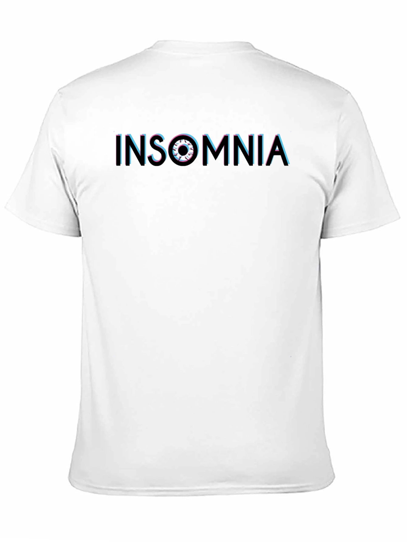 Insomnia Graphic Print Black T-Shirt
