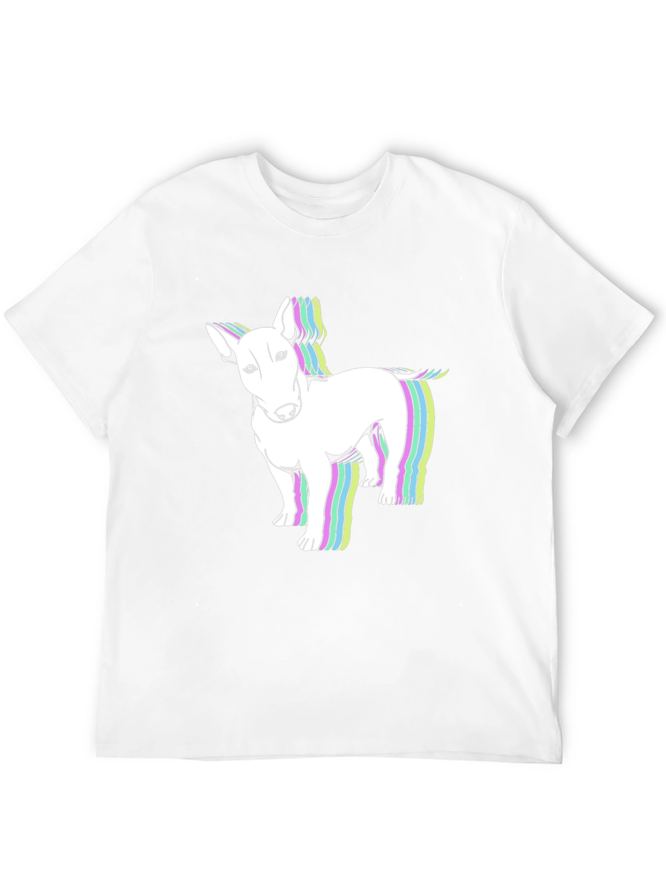 Cool Dog Graphic Tee - Mens Black T-Shirt