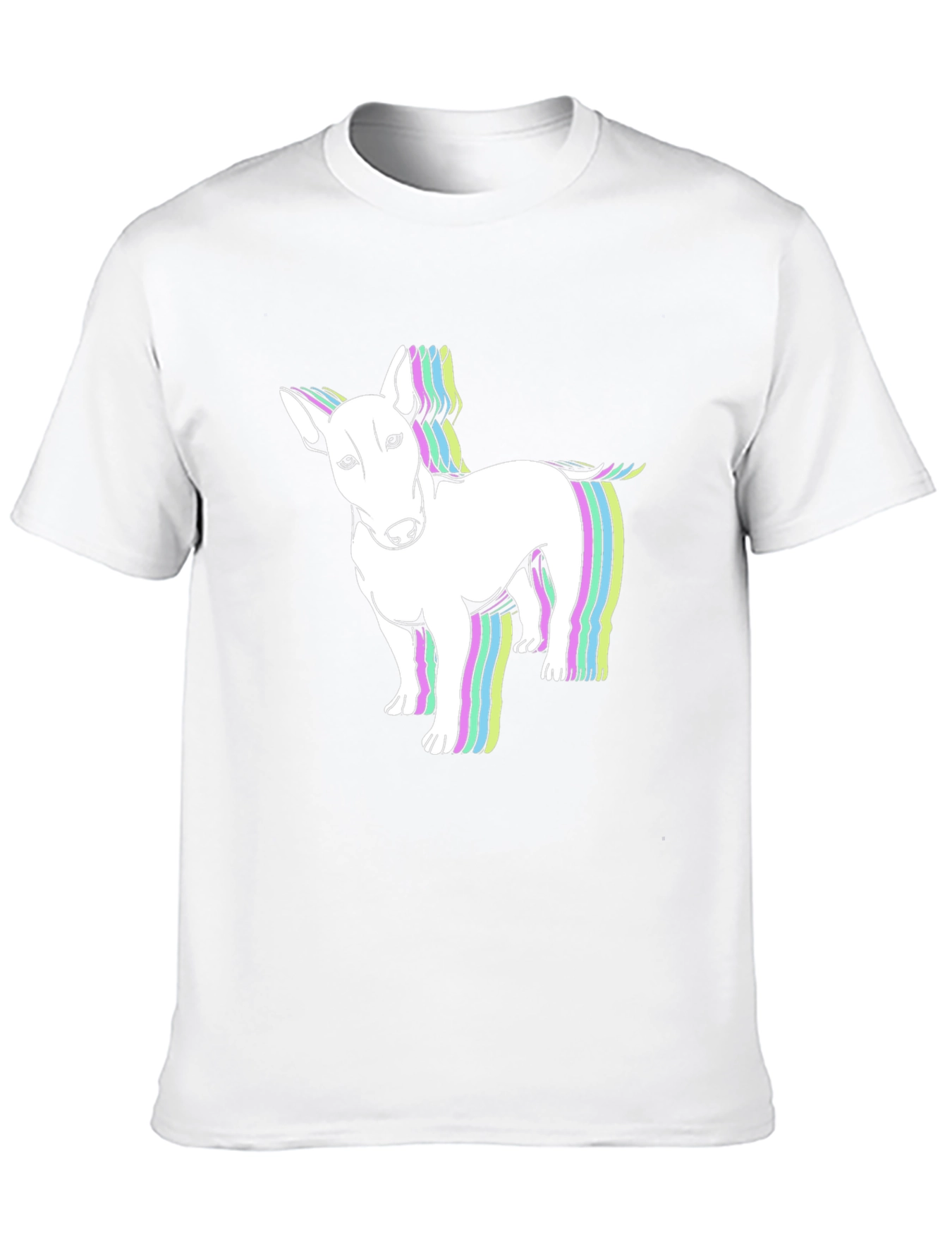 Cool Dog Graphic Tee - Mens Black T-Shirt