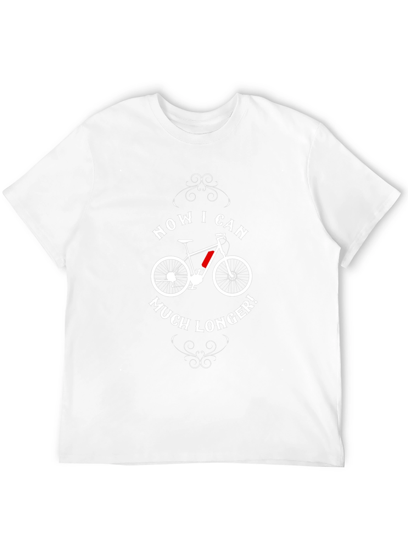 Electric Bike T-Shirt - Now I Can Ride Longer!