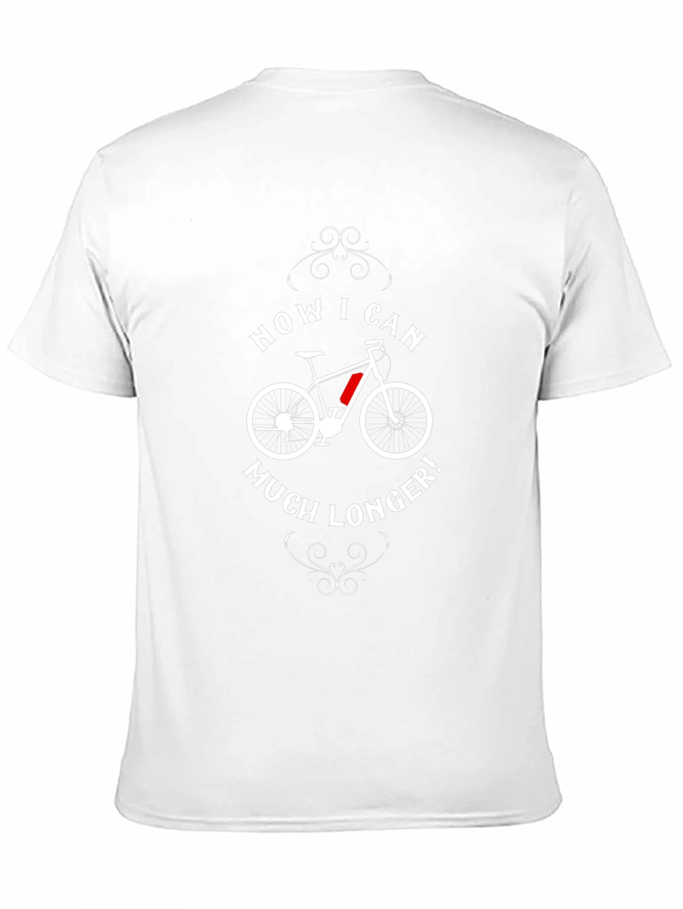 Electric Bike T-Shirt - Now I Can Ride Longer!