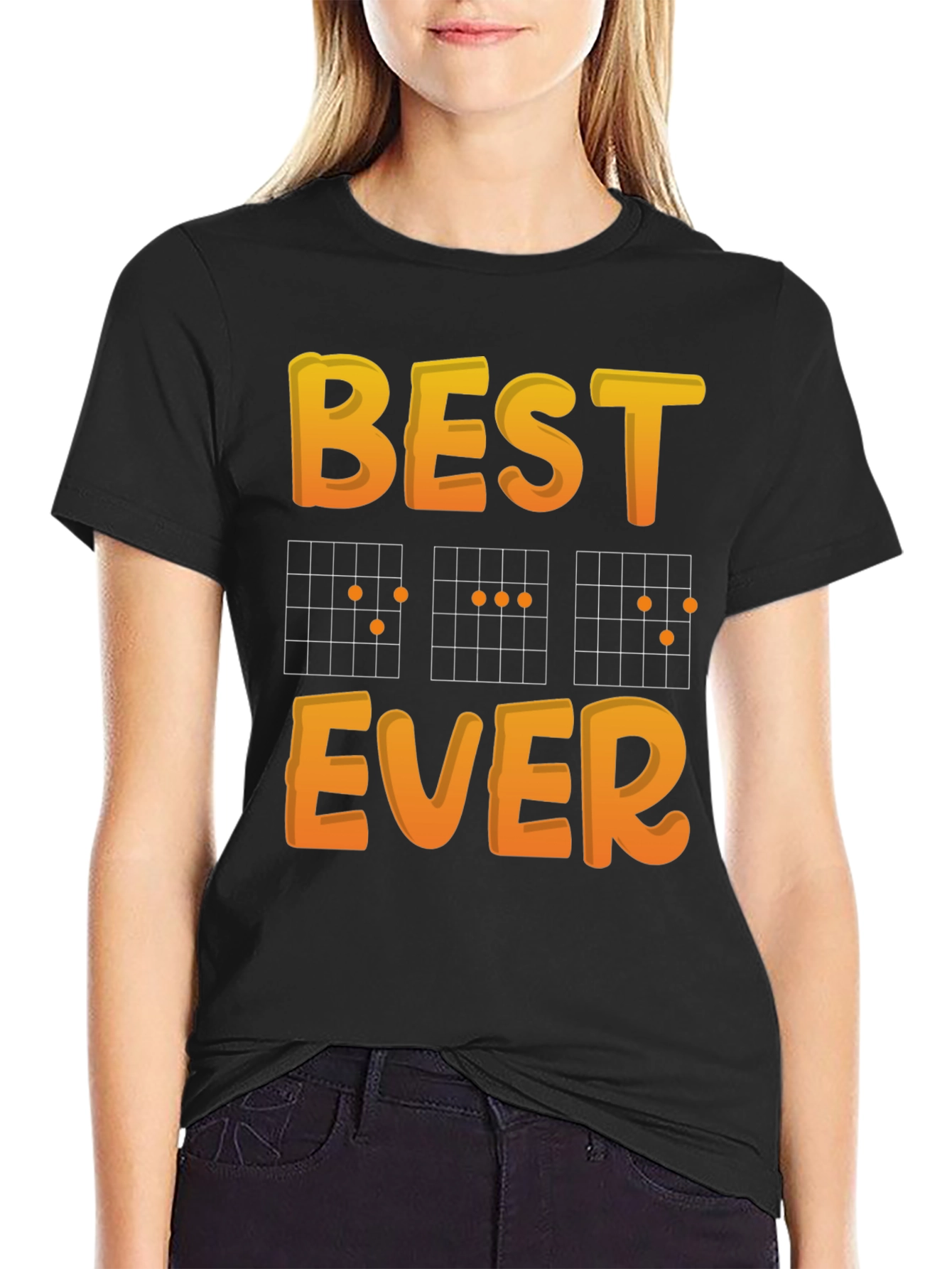 Best Ever Guitar Chords Graphic T-Shirt