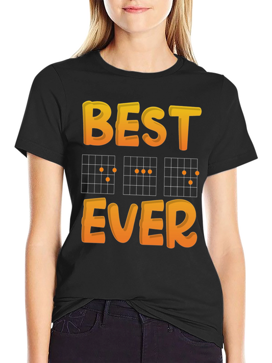 Best Ever Guitar Chords Graphic T-Shirt