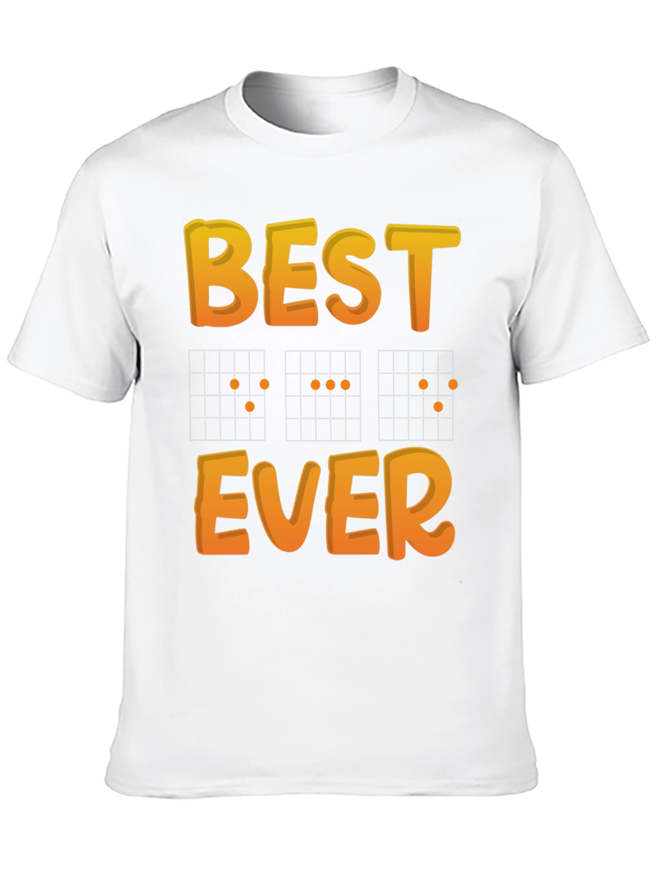 Best Ever Guitar Chords Graphic T-Shirt