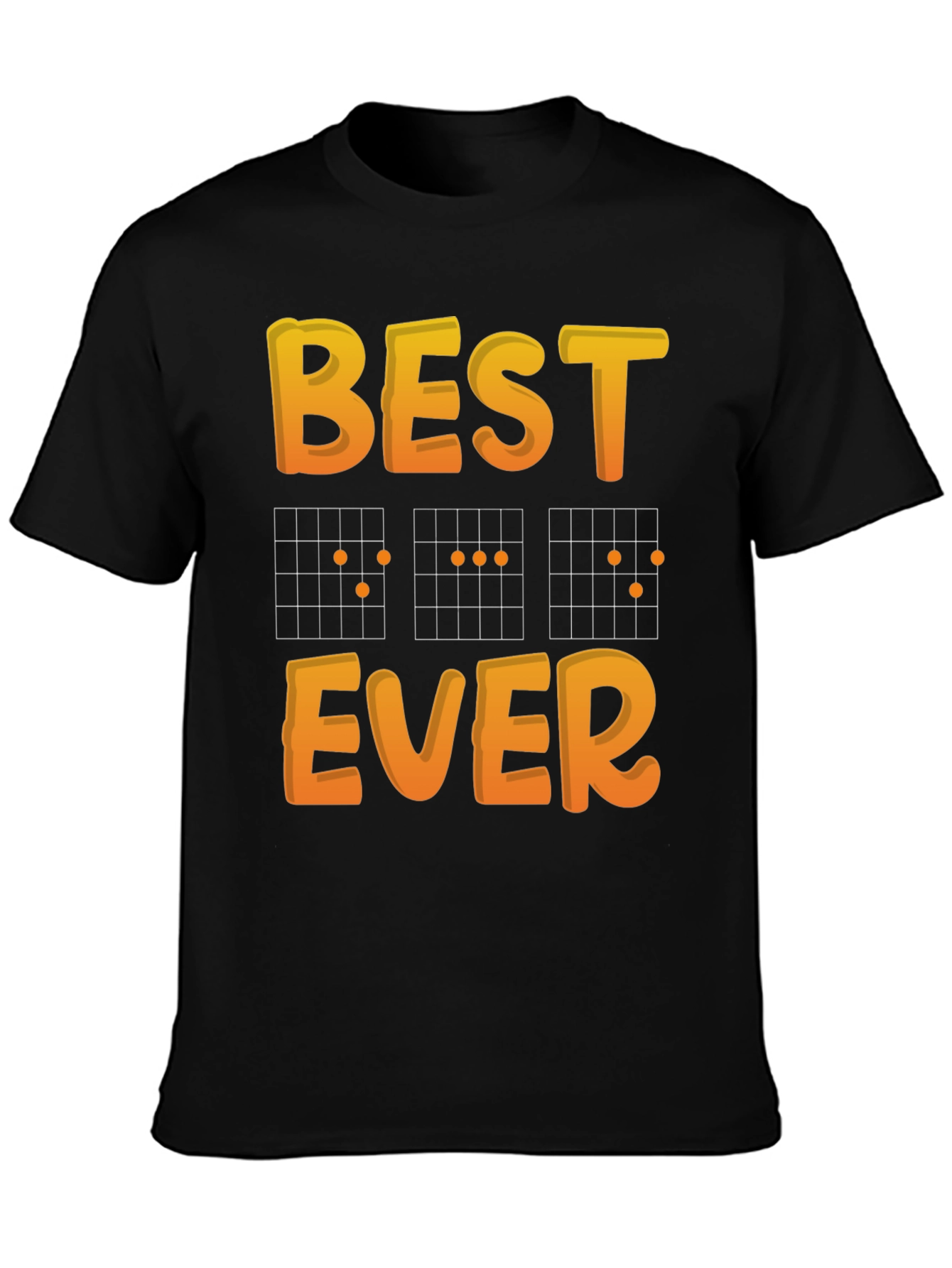 Best Ever Guitar Chords Graphic T-Shirt