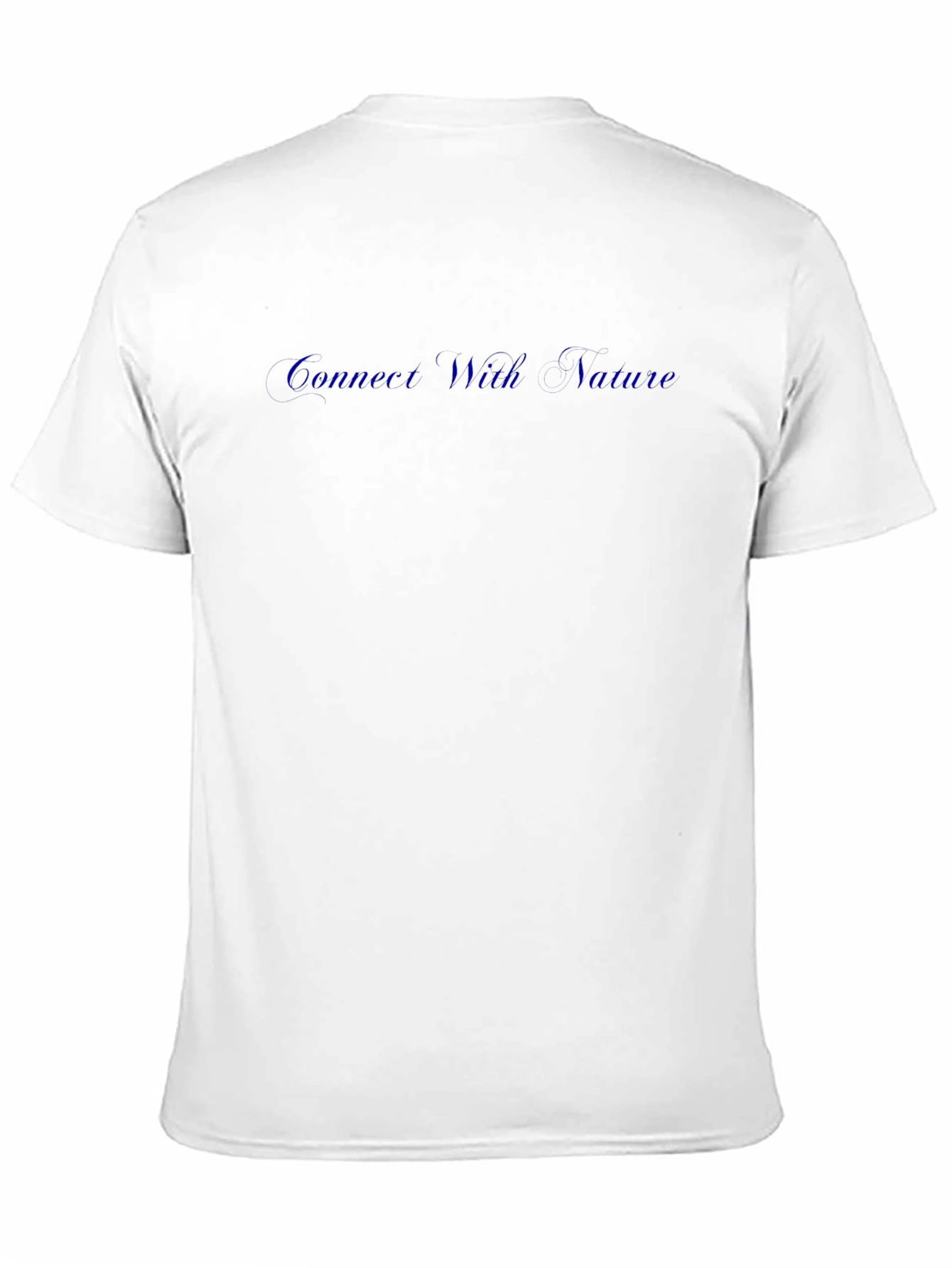 Connect With Nature Black T-Shirt