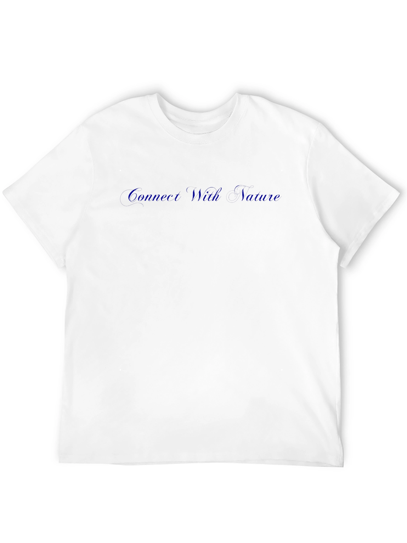Connect With Nature Black T-Shirt