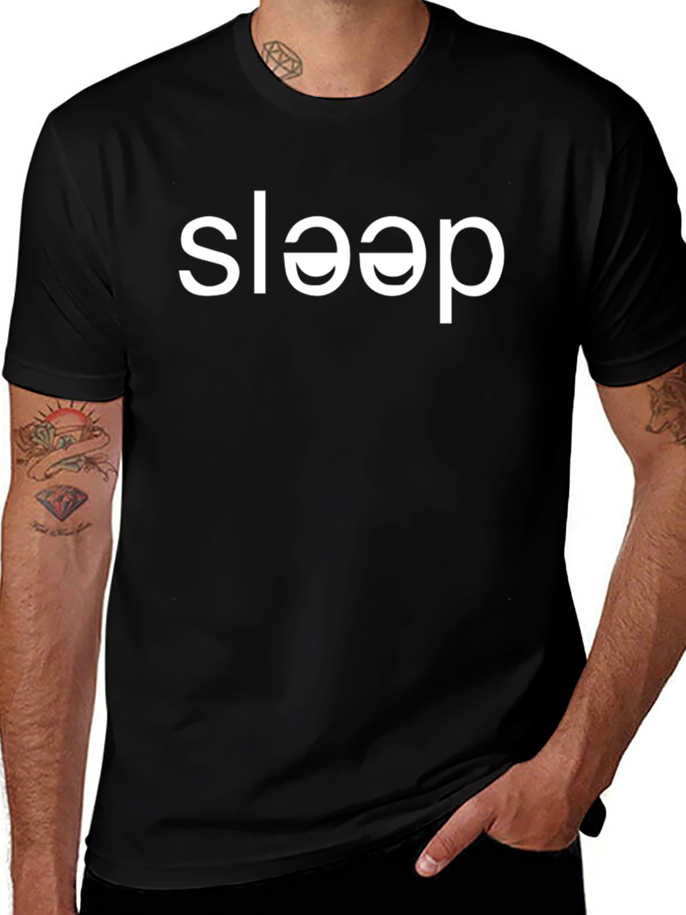 Sleep Graphic Tee - Funny Sleeping Shirt