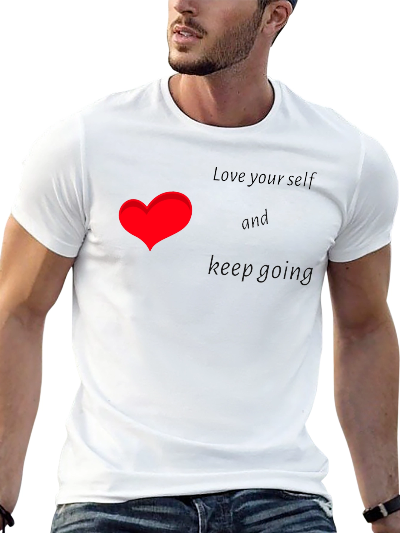 Love Yourself Black T-Shirt