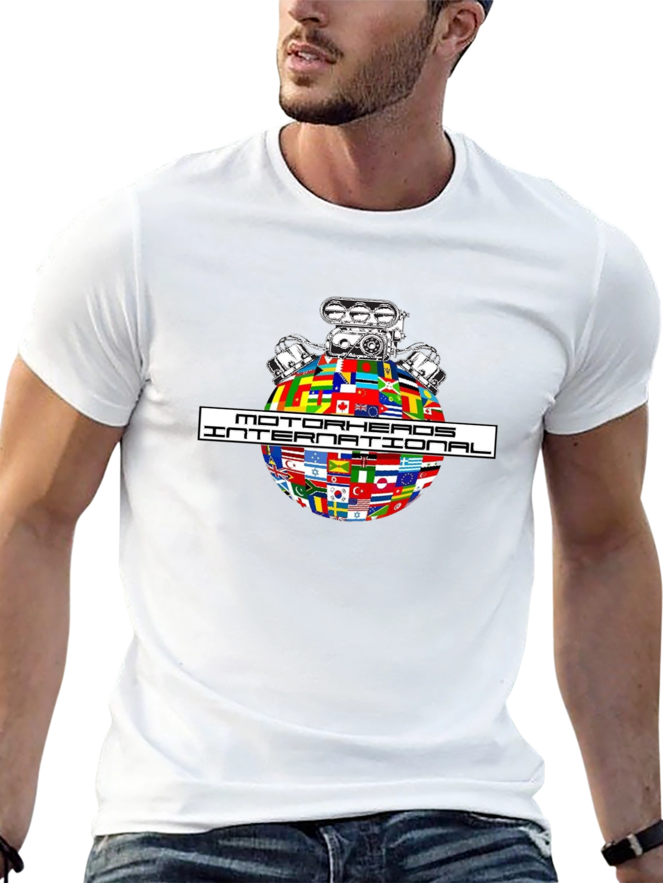 Motorheads International Graphic T-Shirt