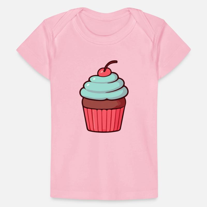 Whimsical Cherry Cupcake Design