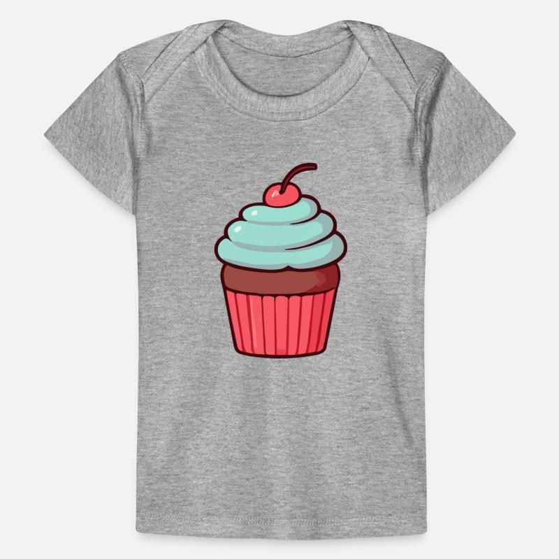 Whimsical Cherry Cupcake Design