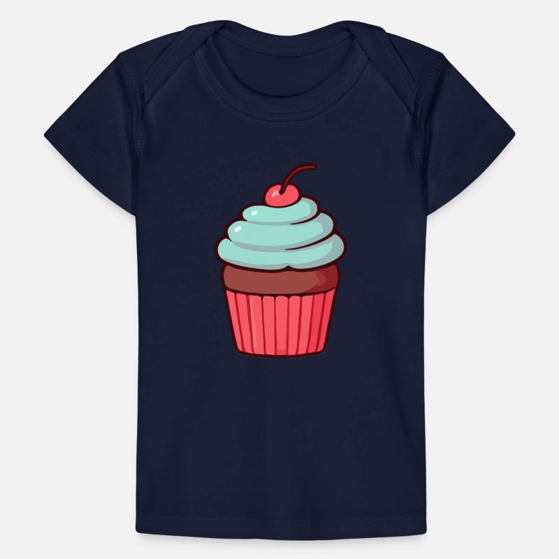 Whimsical Cherry Cupcake Design