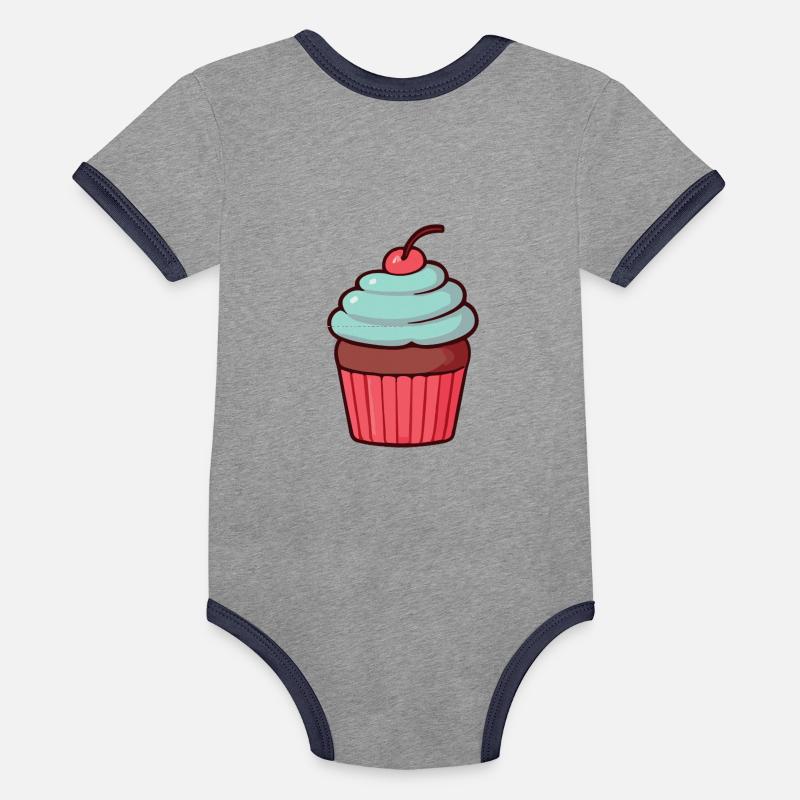 Whimsical Cherry Cupcake Design