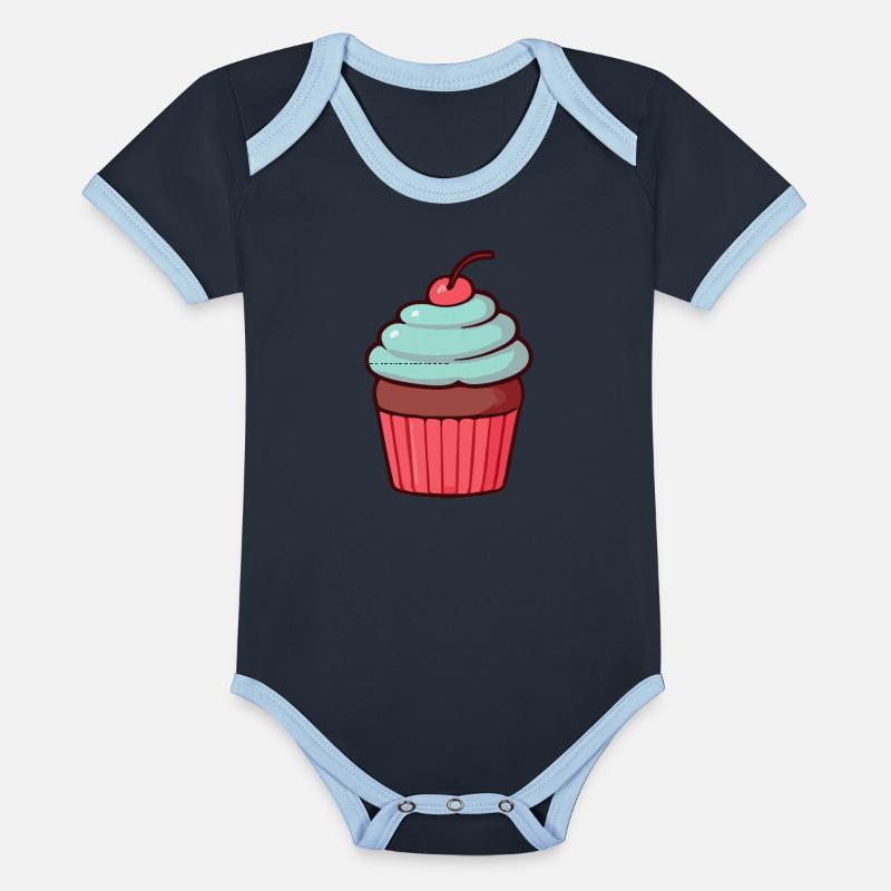 Whimsical Cherry Cupcake Design