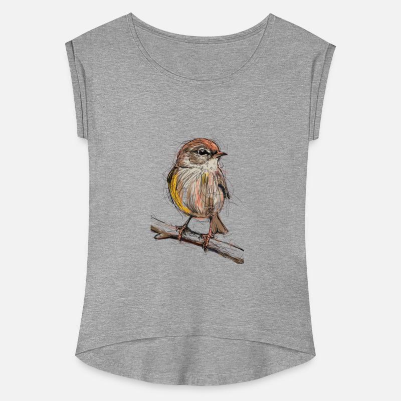 Whimsical Nature little green Bird