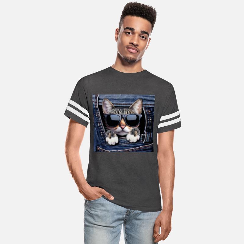 "Whiskered Wanderer: The Stylish Feline"