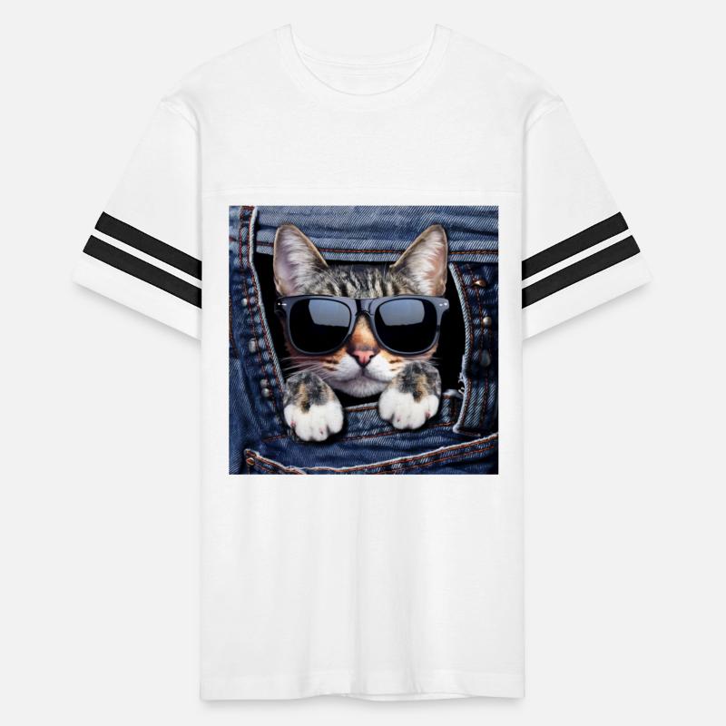 "Whiskered Wanderer: The Stylish Feline"