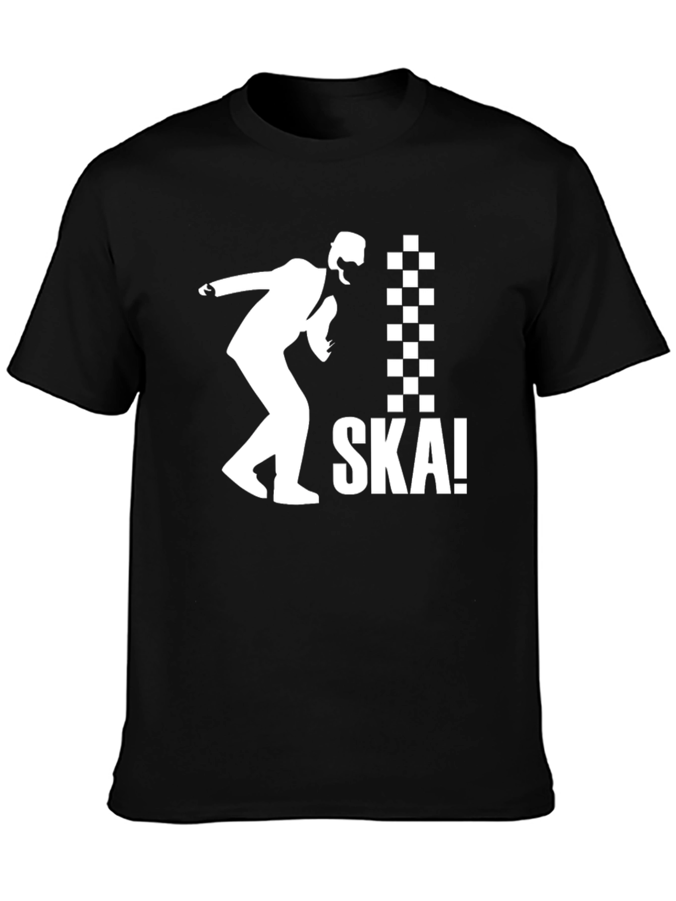 Ska T-Shirt - Black & White Design