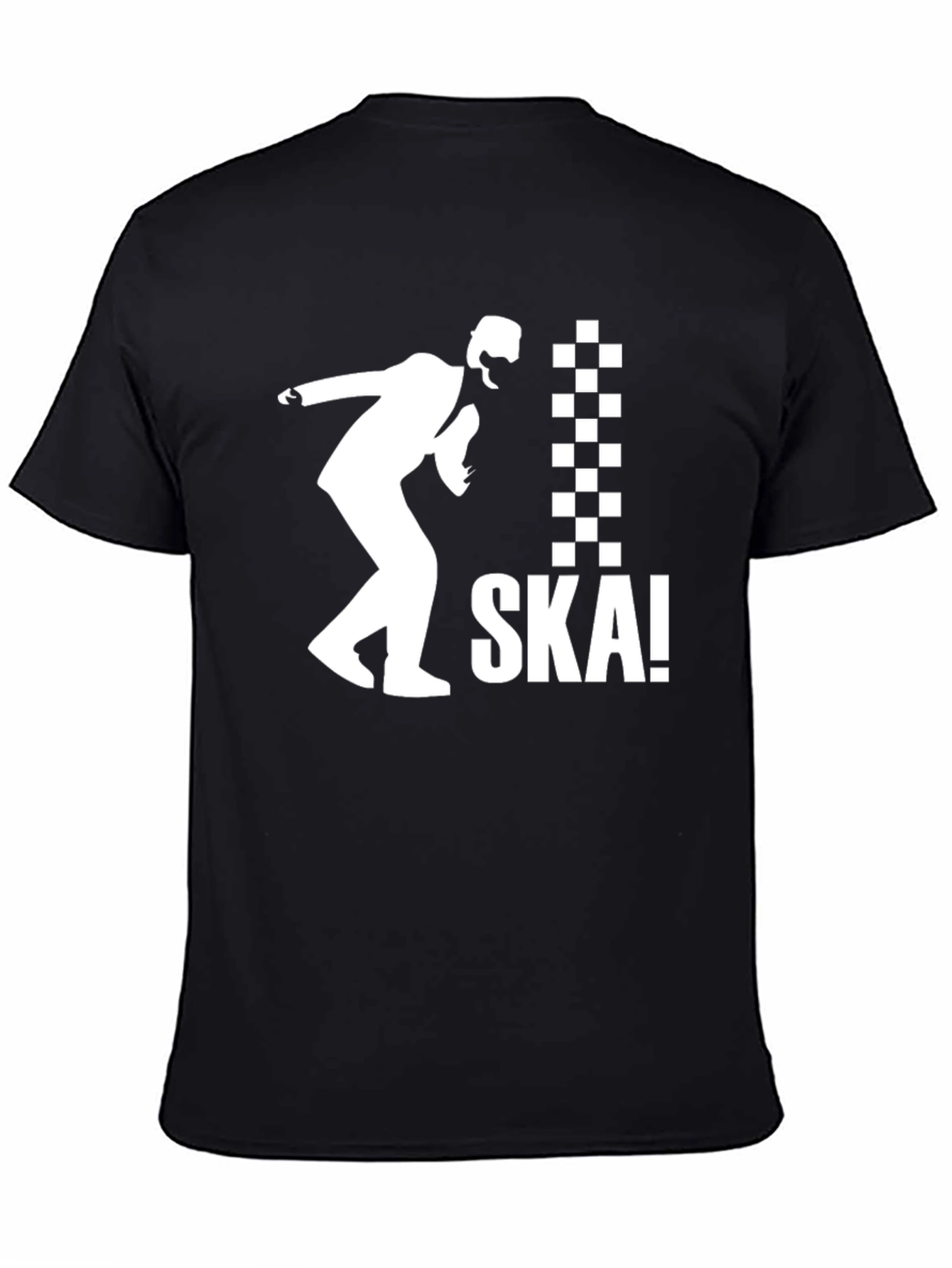 Ska T-Shirt - Black & White Design