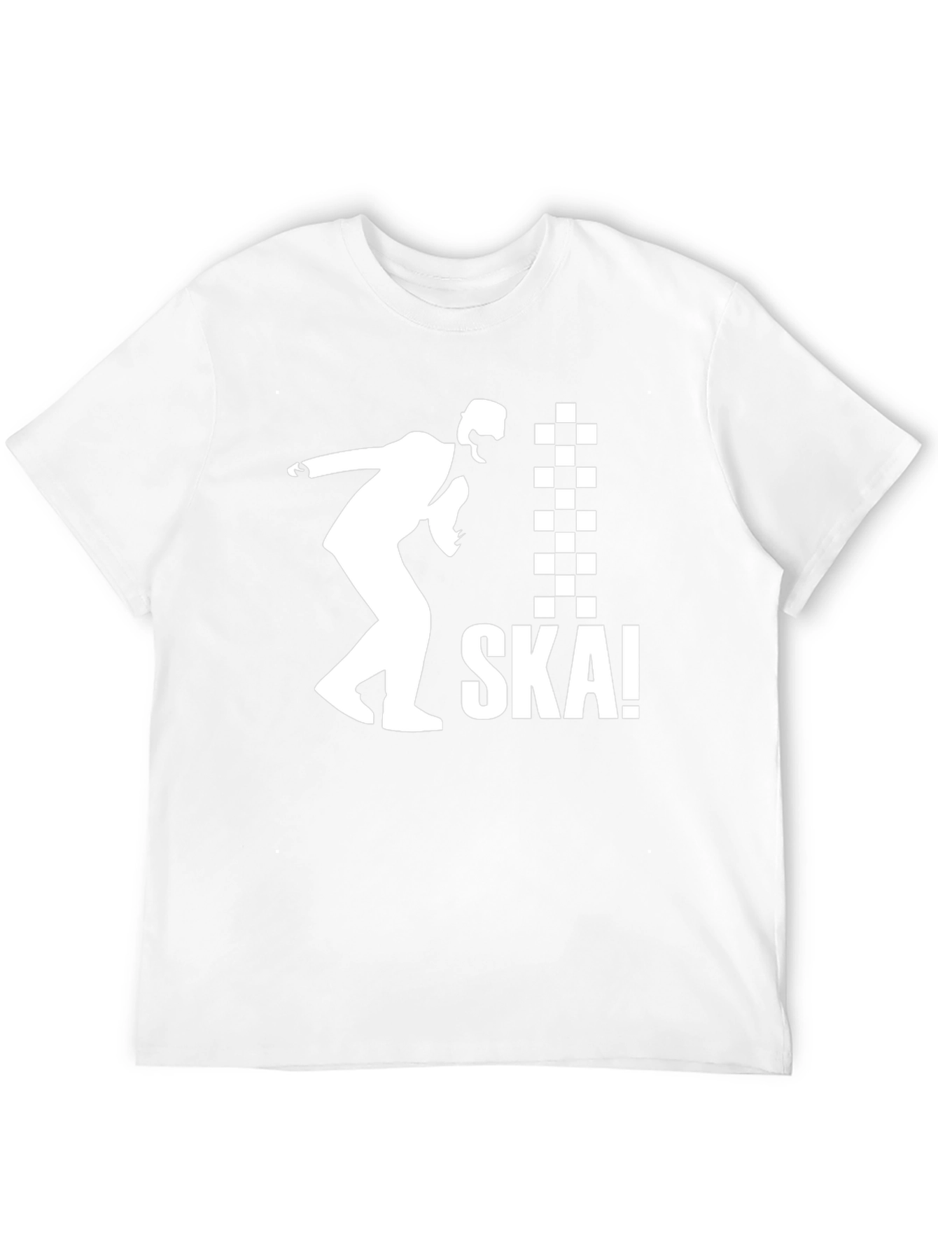 Ska T-Shirt - Black & White Design