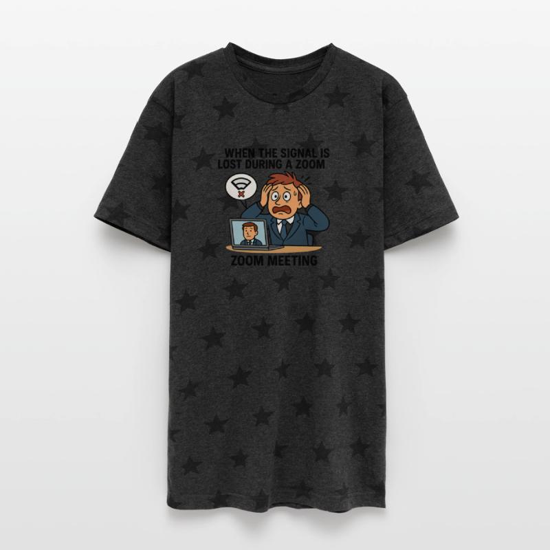 WiFi Signal Error Anxiety Illustration