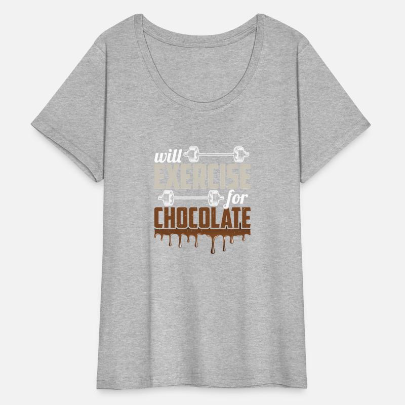 Will Exercise For Chocolate Workout Gym Fitness
