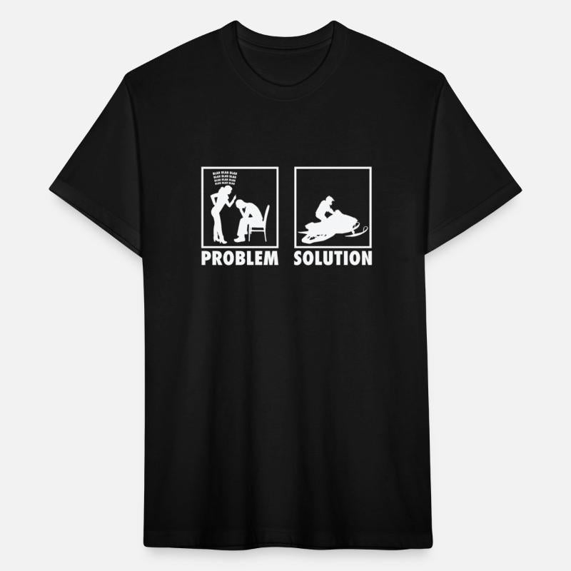 Winter Snow Jet Ski Snowmobile Statement Problem