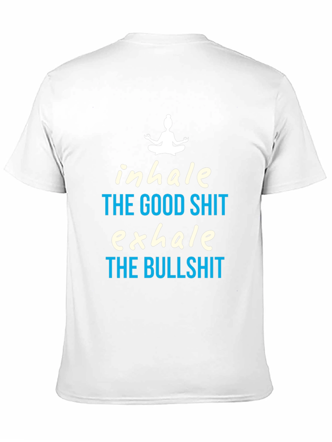 Inhale the Good Vibes Graphic Tee - Black