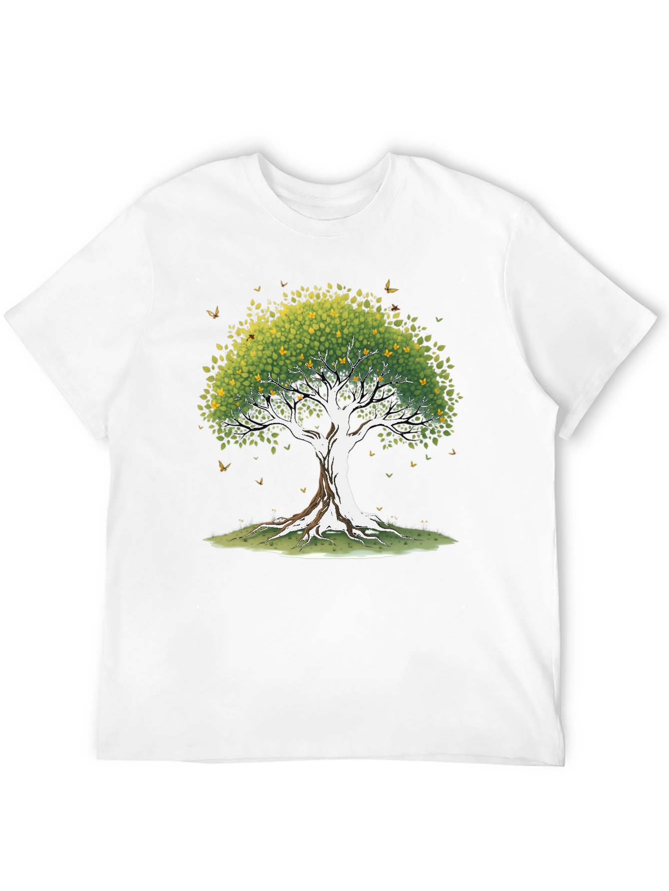 Nature Tree Graphic T-Shirt - Organic Style