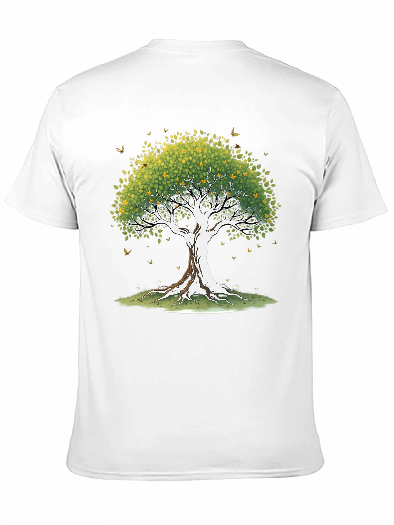 Nature Tree Graphic T-Shirt - Organic Style
