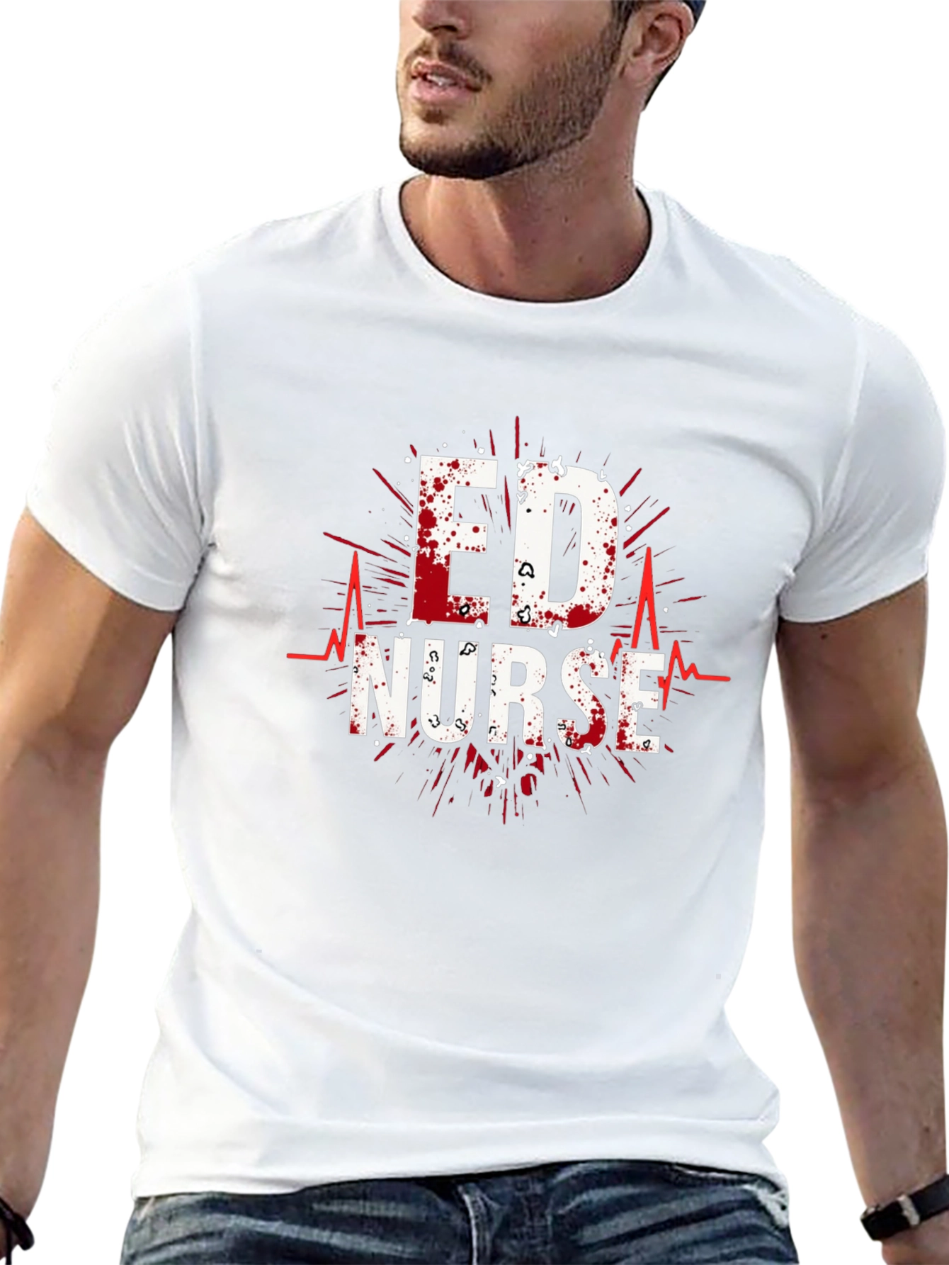 ED Nurse Graphic T-Shirt - Emergency Room Nursing Apparel