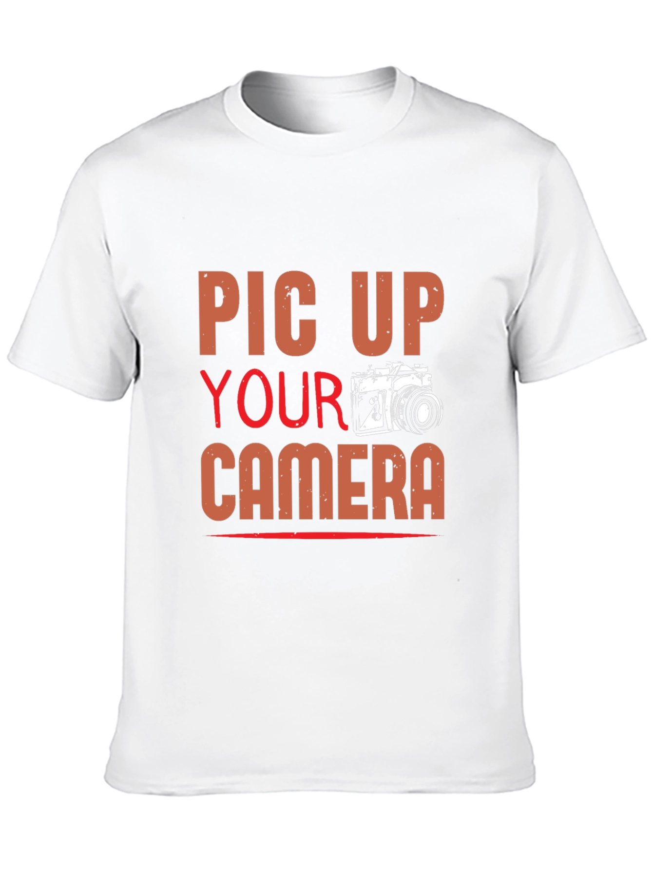 Pick Up Your Camera T-Shirt - Photographer Tee