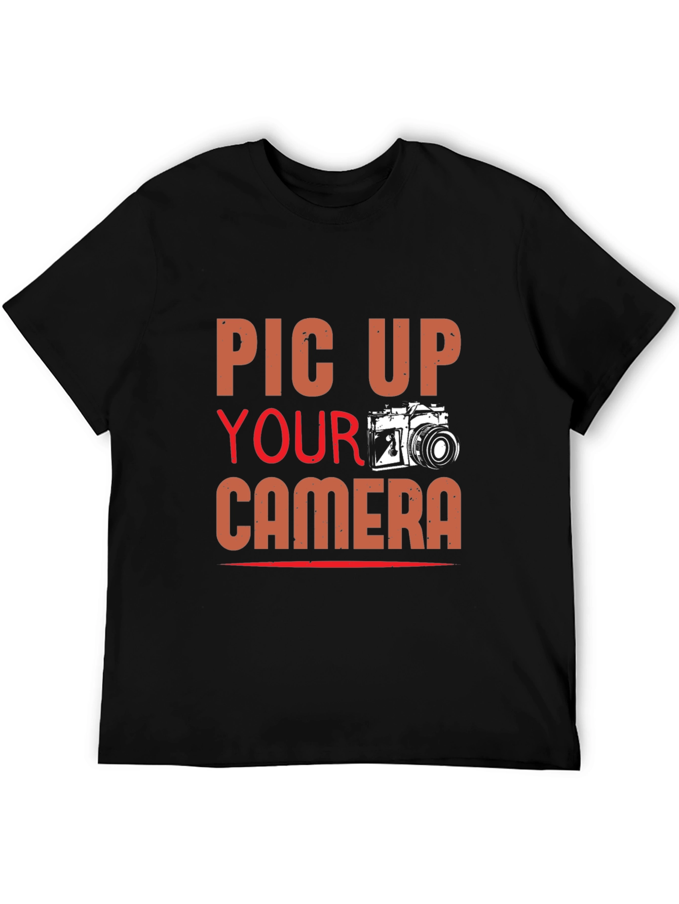 Pick Up Your Camera T-Shirt - Photographer Tee