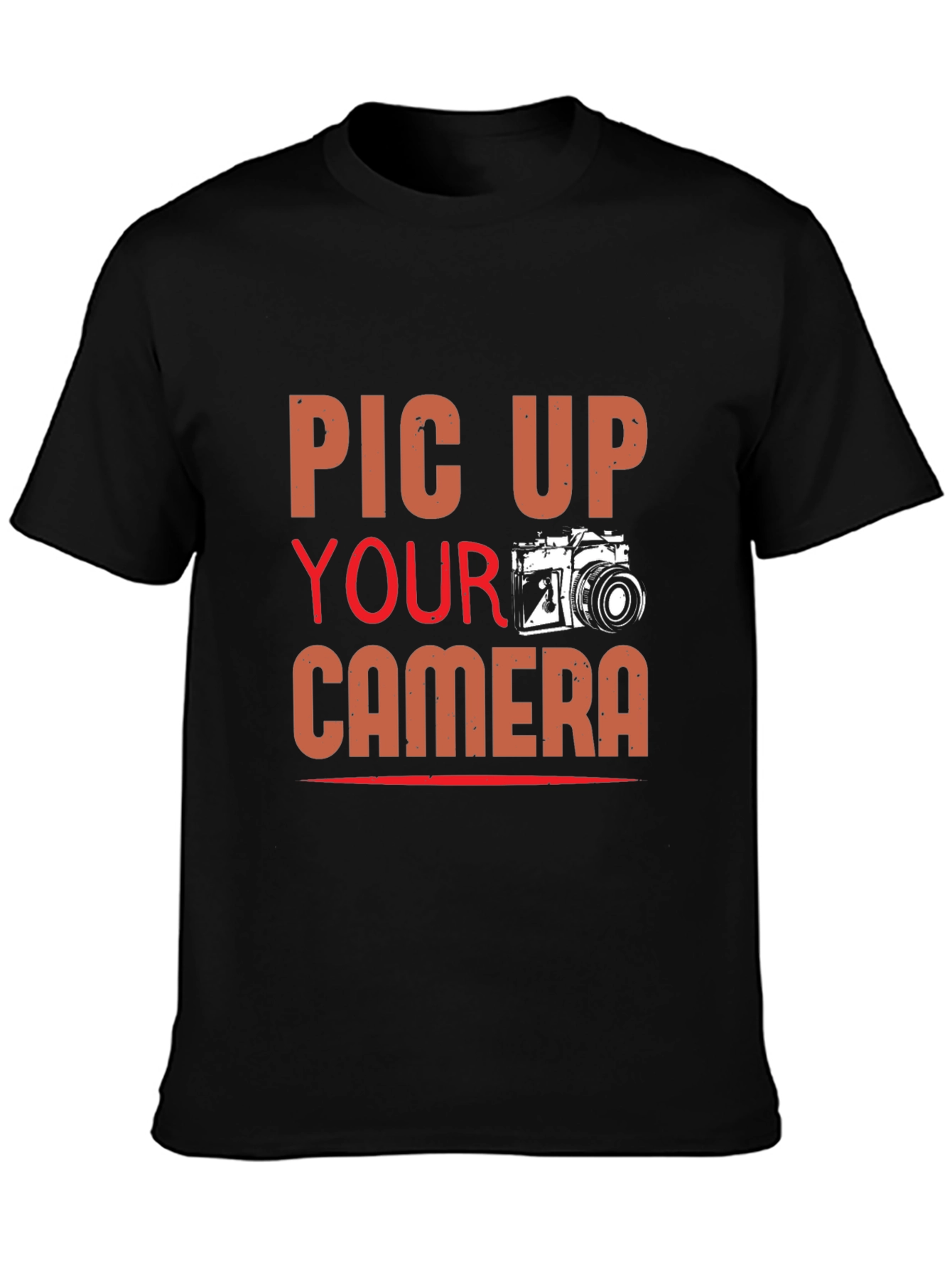 Pick Up Your Camera T-Shirt - Photographer Tee