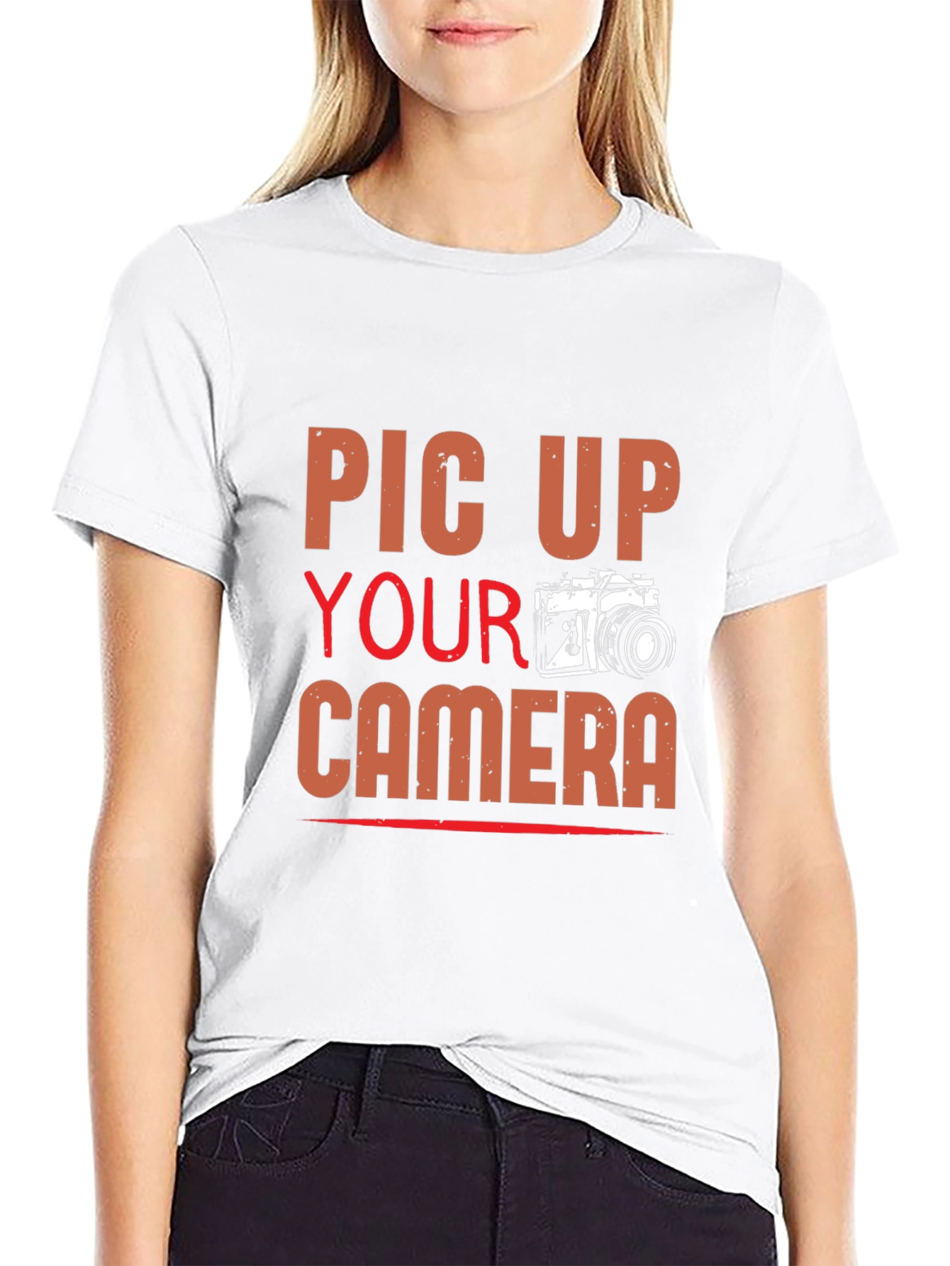 Pick Up Your Camera T-Shirt - Photographer Tee