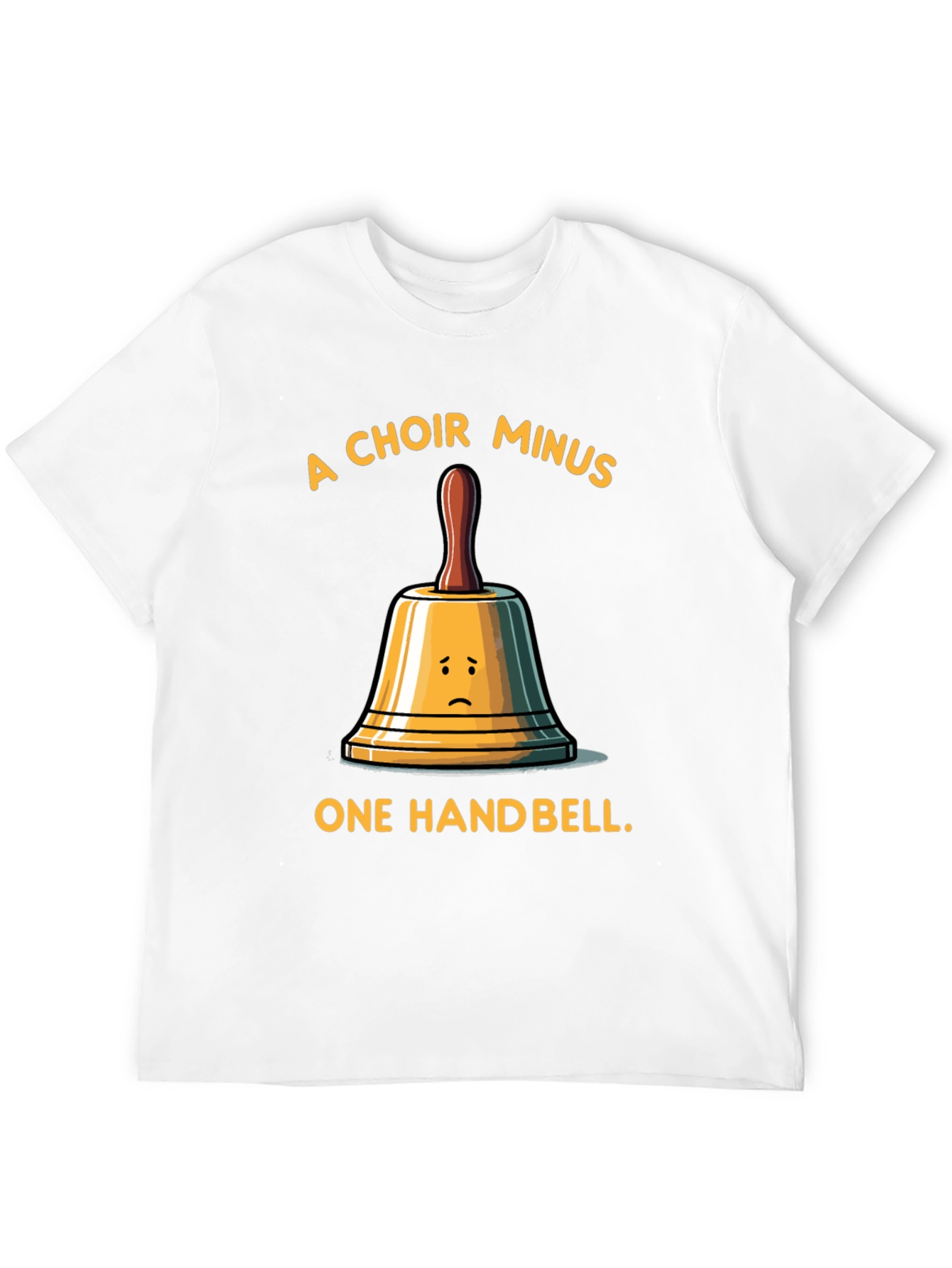 Funny Choir Handbell Graphic T-Shirt