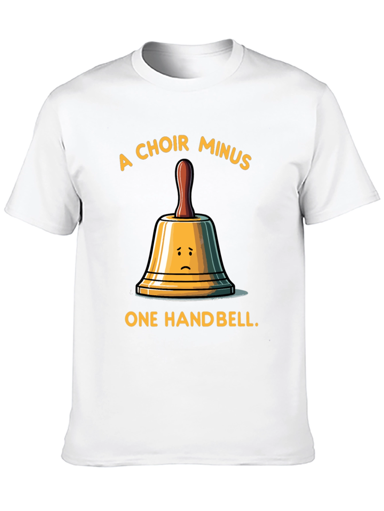 Funny Choir Handbell Graphic T-Shirt