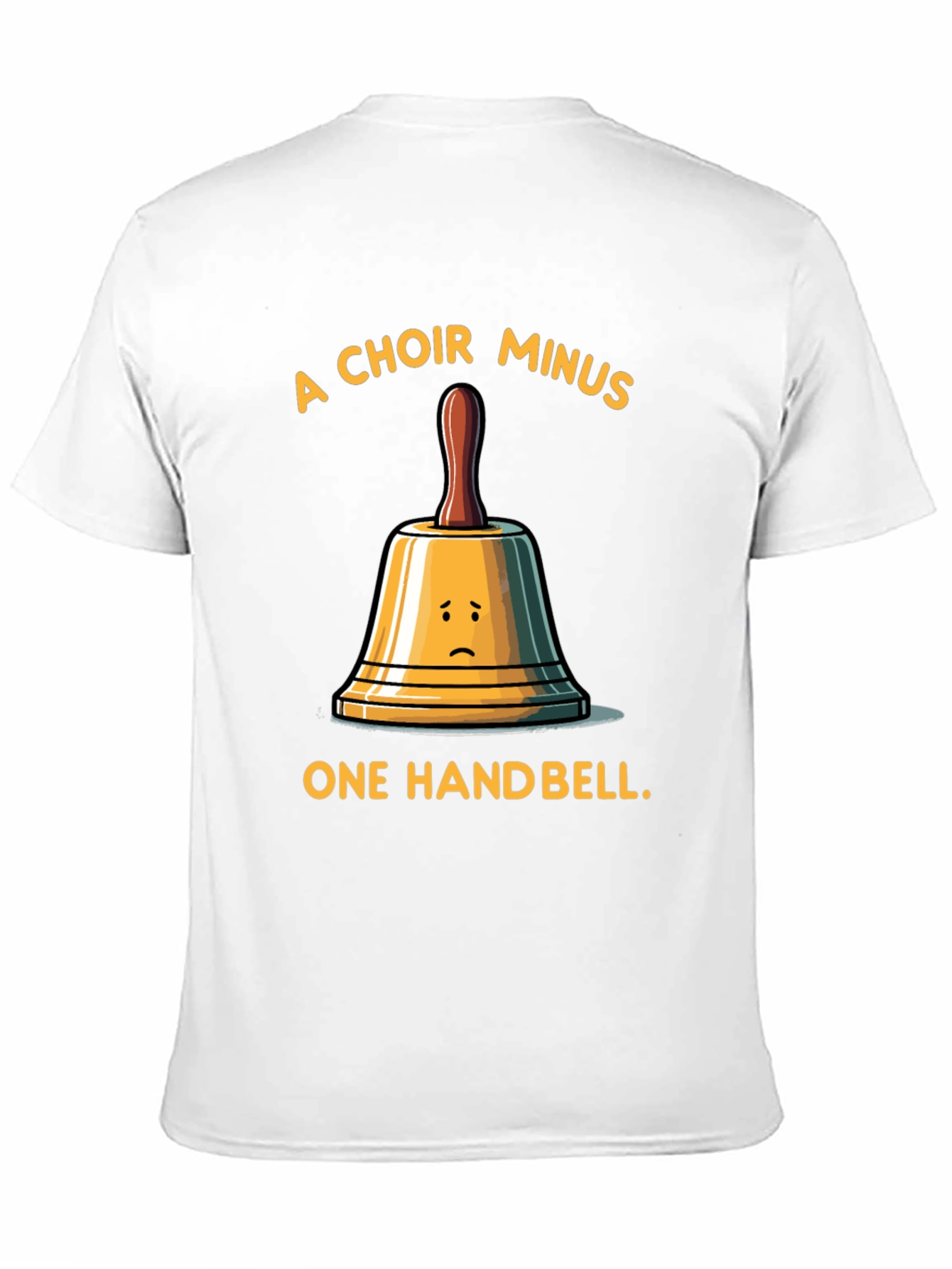 Funny Choir Handbell Graphic T-Shirt